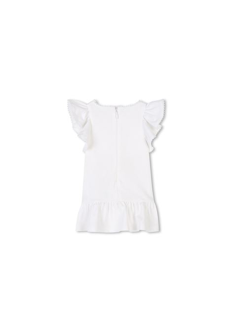 Set Regalo Con Abito Bianco e Bloomer CHLOÉ KIDS | C20422117